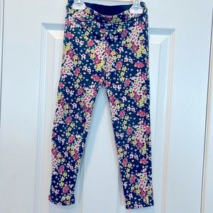 Toddler girls pants Genuine Kids From OshKosh 5T green floral print